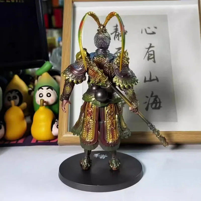 2024 New 21cm Black Myth: Wukong Action Figure Monkey King Bar Wukong Figure Models Statues Toys Room Ornaments Birthday Gift