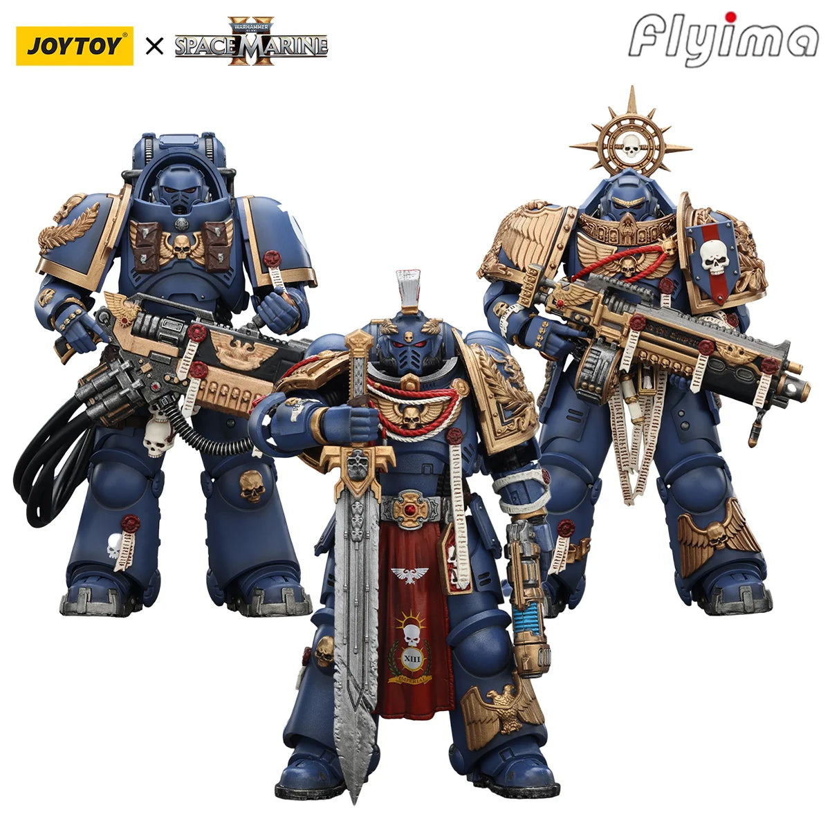 [Pre-order]JOYTOY Warhammer 40K 1/18 Action Figure Abaddon the Despoiler&Death Guard 3PCS&Heavy Relic Primus Armor 3PCS Model