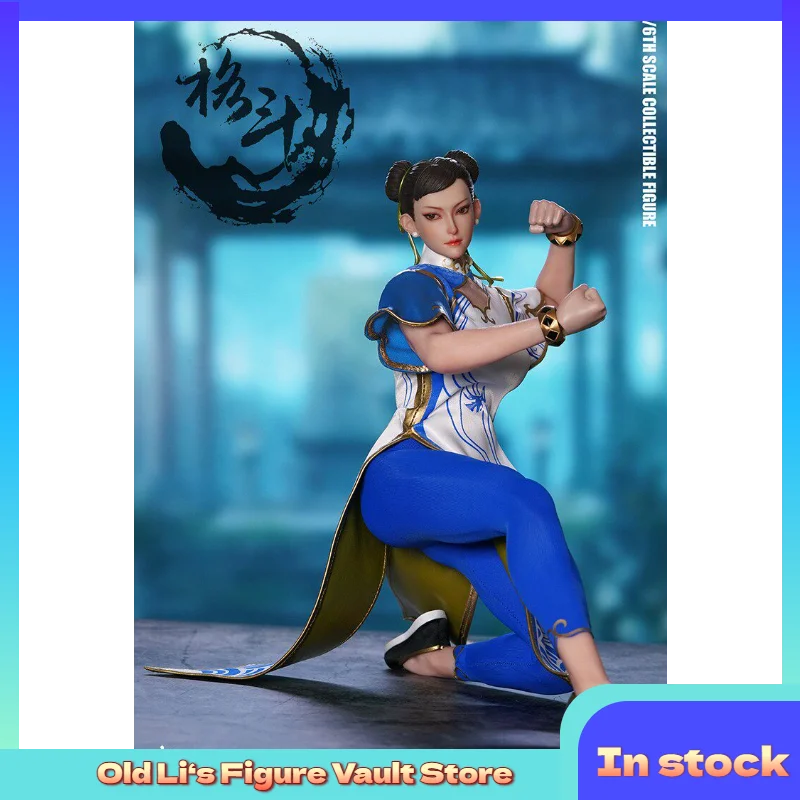 In Stock 【TYCTOYS】 PLAY TOY Fighting Goddess Chun-Li 6th Generation 1/6 Action Figure P026 Toy Collection Gift