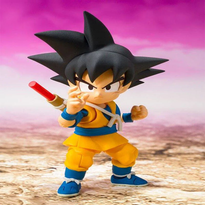 Original Bandai Genuine Figure Dragon Ball DAIMA Model Kit SHF Son Goku MINI DAIMA Collection Action Figure Model Toys Gifts