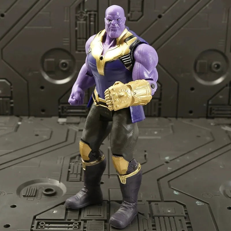 Avengers Hero Loki Spiderman Endgame Action Figure Ironman Thanos Antman Thor Model Props Collection Toy 15-17cm