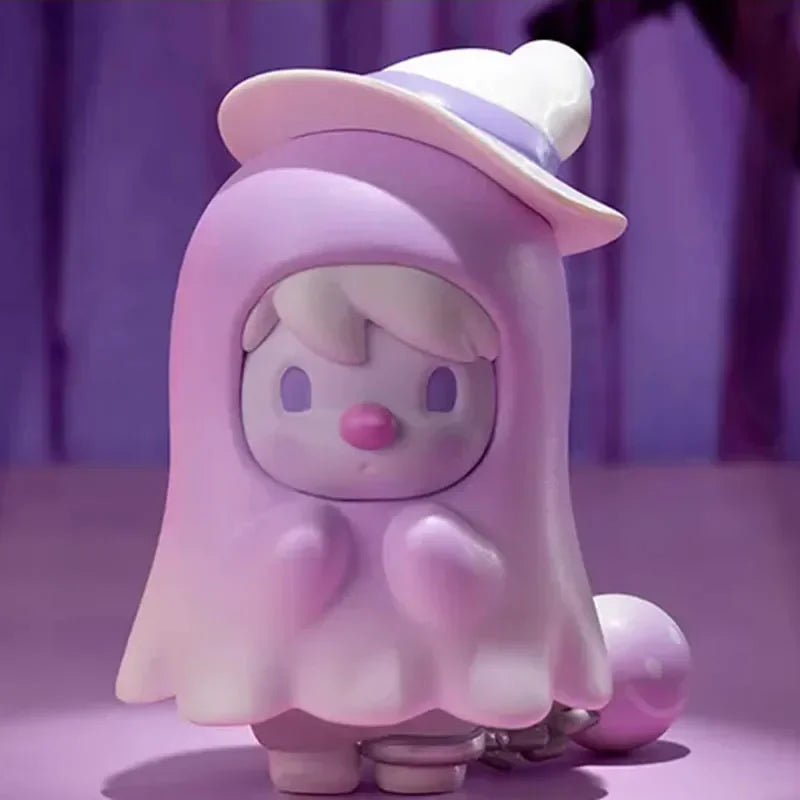 POP MART Sweet Bean Spooky Tales Series Blind Box Mystery Box Caixa Sorpresa Girls Anime Figures Cute Model Birthday Gift