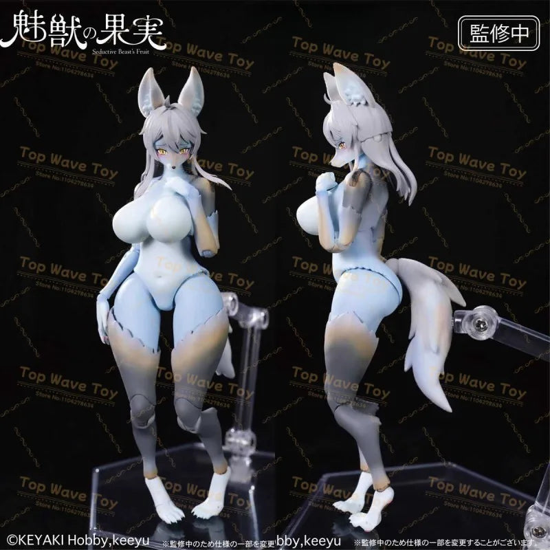 NEW STOCK KEYAKI Hobby 1/12 Scale The Fruit Series Of The Enchanting Beast Female Soldier Yukiyoshi Full Set 6in  Action Figure