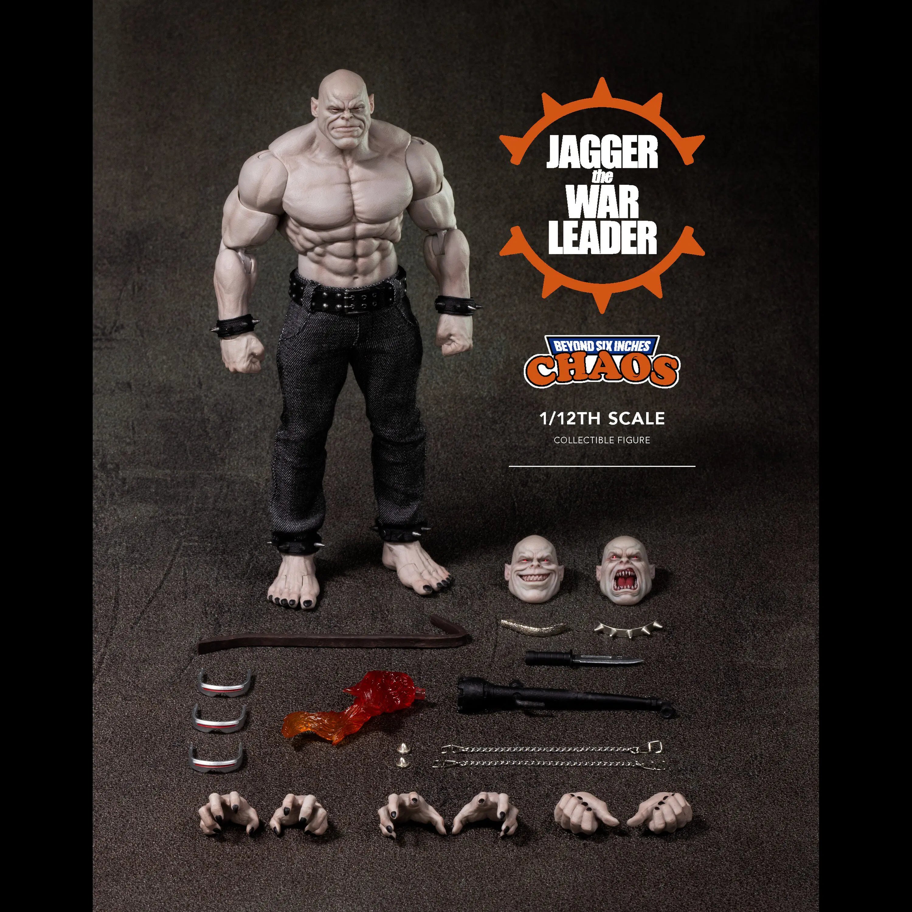 In Stock CHAOS CHAOS-003 Jihad Leader Gargel 1/12 6-inch Commoner Mutant Leader Movable Figure Collectible Toy