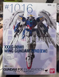 BANDAI Original GUNDAM FIX FIGURATION METAL COMPOSITE Series Flying Wing Gundam Zero EW Version Anime Action Figure Model Toys