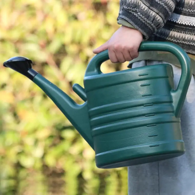 1Pc 5L Watering Can Plastic Essential Watering Can Light Weight Can Watering Can Indoor Outdoor Family Gardening Garden Supplies