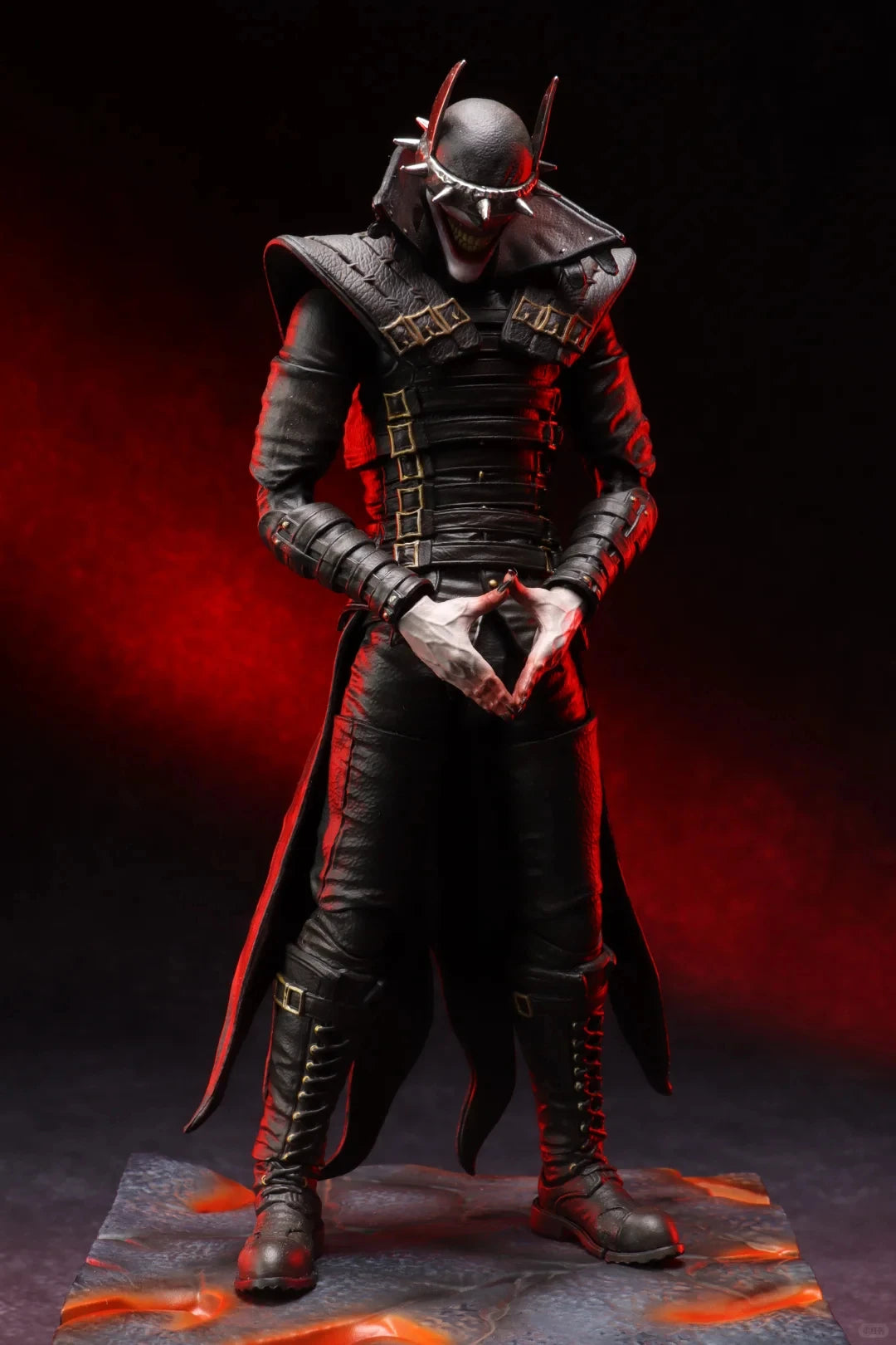 In Stock Genuine LPZZ UPFinegures Dark Nights Metal The Batman Who Laughs Laughing Bat Action Figure Collection Gifts