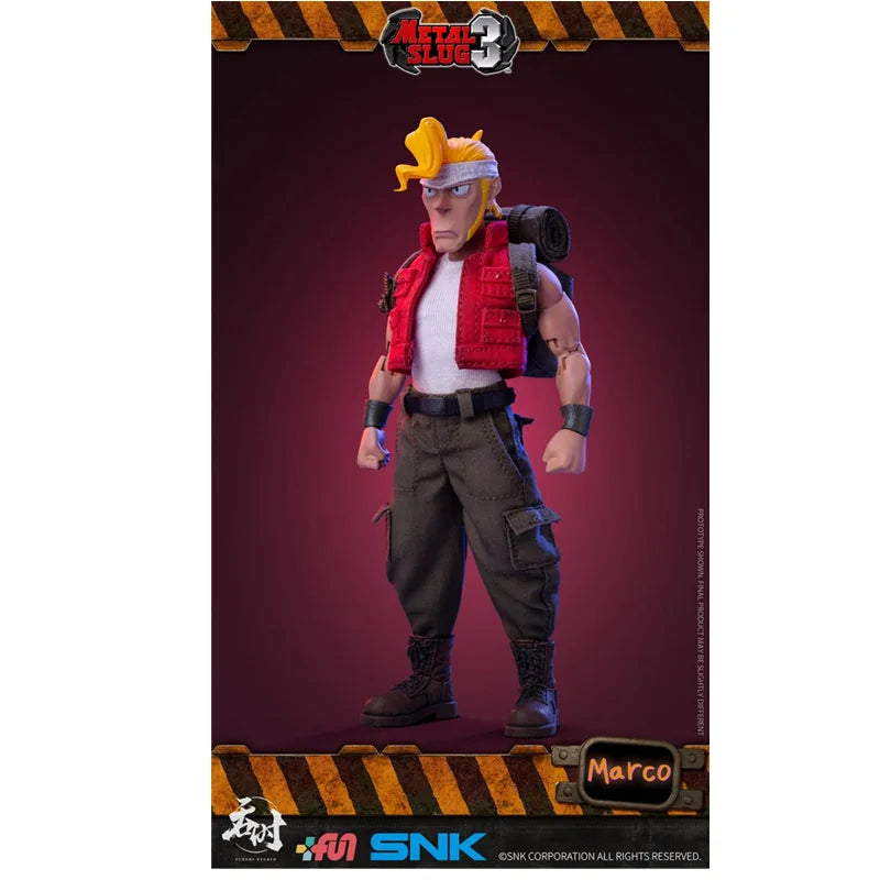 TUNSHI Studio Original SNK Model Official Metal Slug 3 Marco Tarma Rebel Soldier 1/12 Mecha Action Figure Toys IN STOCK