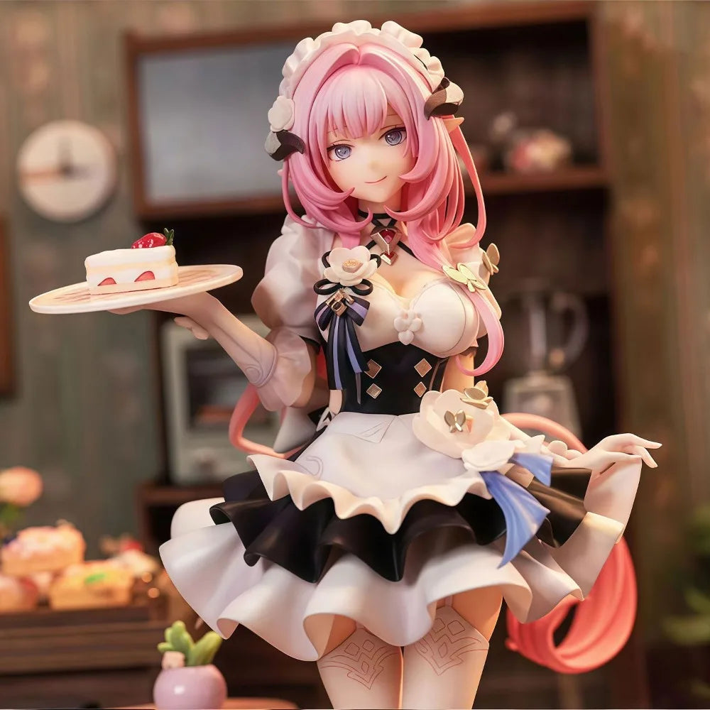 9.84in/25cm Anime Honkai Impact Figure Elysia Action Figures PVC Statue Model Collection Toys Gifts