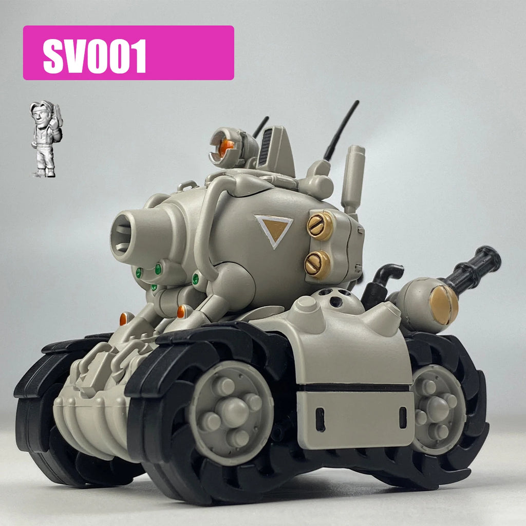 New Era Models Metal Slug X Series - Mini Scale Military Set Tank, Aircraft, Truck & Pow Figures Collection