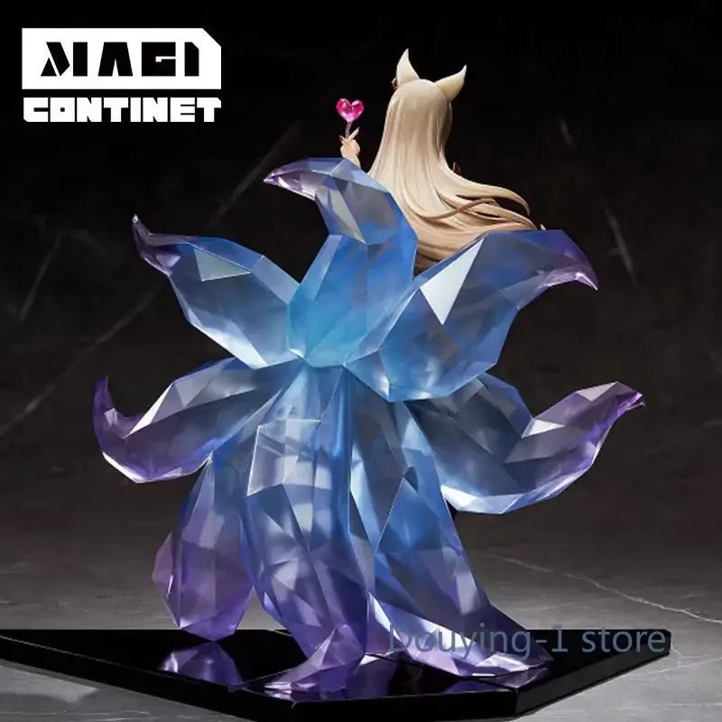 APEX Ahri LOL Nine-tailed Fox KDA Anime Action Figure Model Toy Collection Gift in Stock