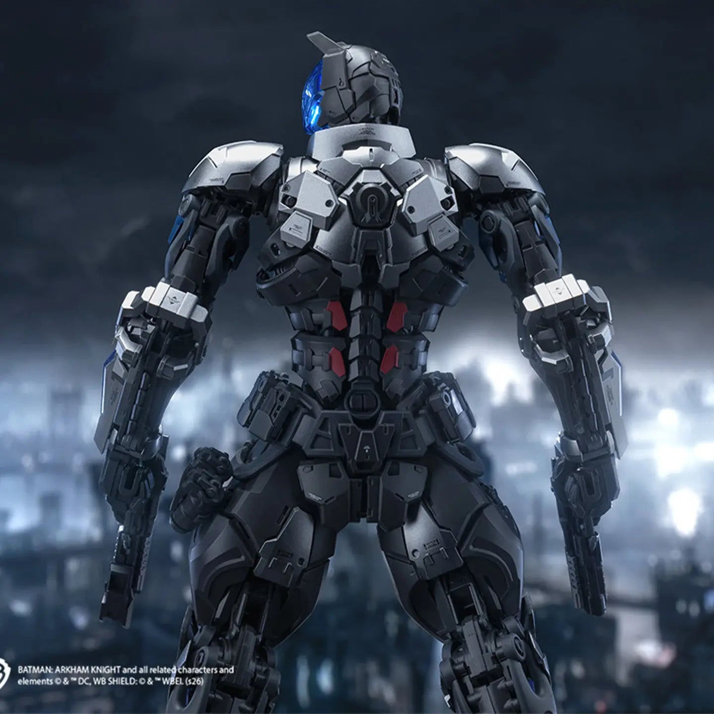 Original HEMOXIAN Arkham Knight Assembly Model YuanYe Over Zero Batman Action Figures 1/10 Statue Collection Kid Toy Gift
