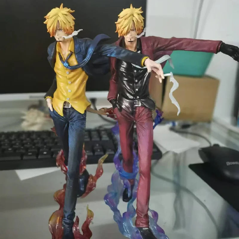 One Piece Figure Sanji Action Figure Figurine PVC Statue Collection Model Doll Desktop Decoration Children Toys Christmas Gifts