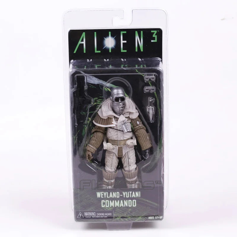 NECA Aliens Xenomorph Warrior Snake Grid Alien Ellen Ripley Collection Action Figure Movie Model Toy