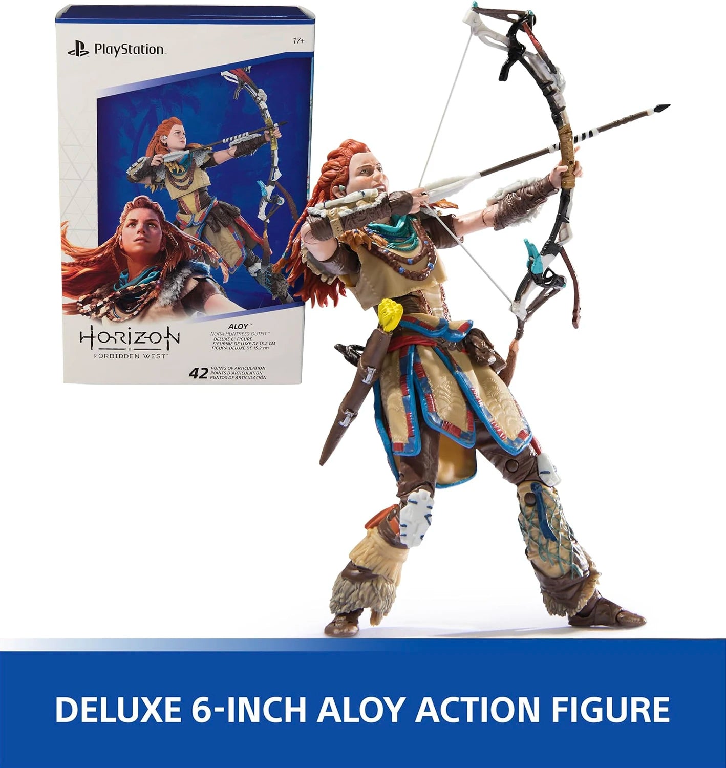 Spin Master Toys Horizon Forbidden West Aloy Deluxe Edition 6-Zoll-bewegliche Actionfigur The Shapes Collection für PS5