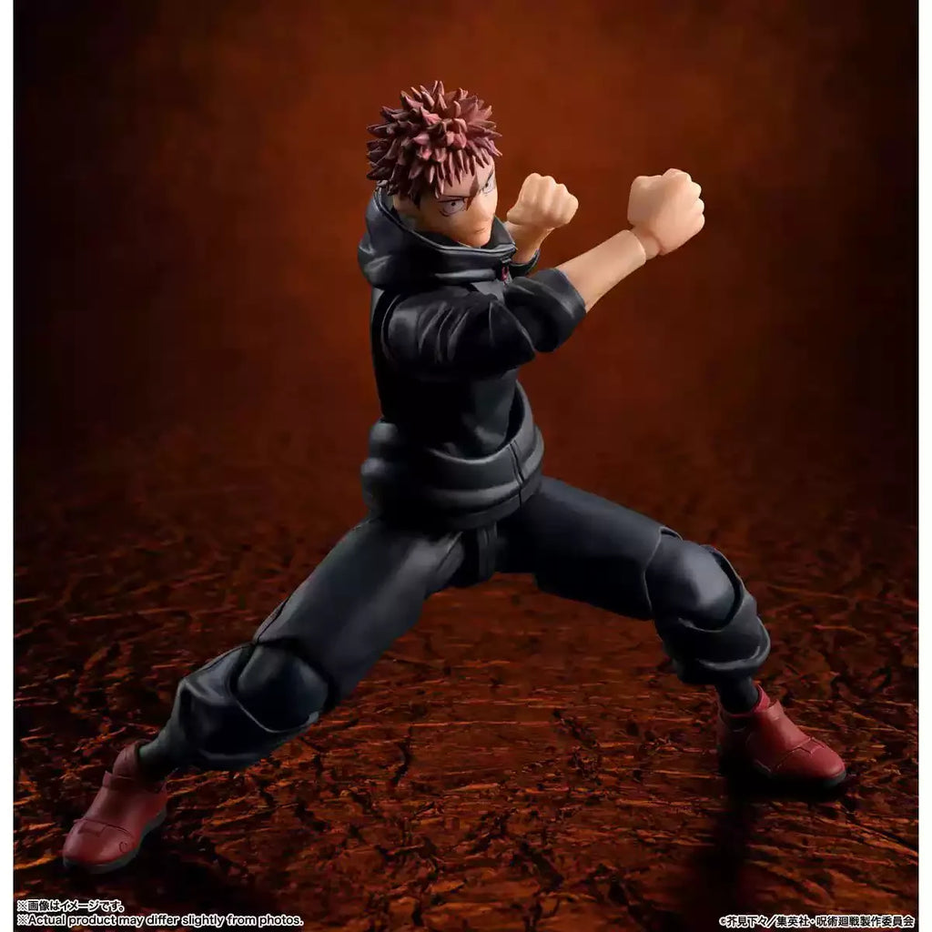 In Stock Original Bandai Sh Figuarts Jujutsu Kaisen Shf Itadori Yuji Action Figures Anime Model Toys Collectible