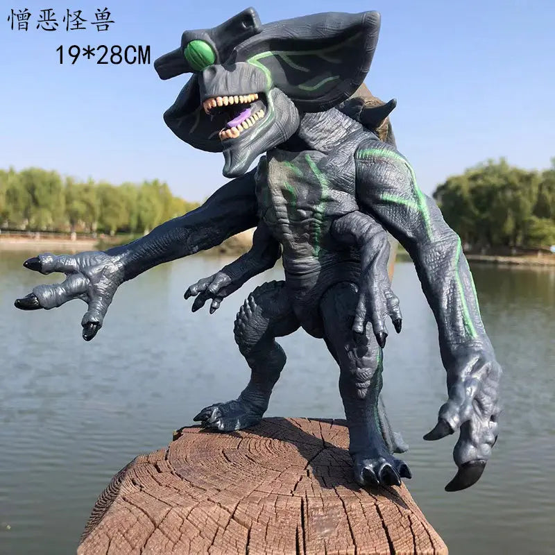 2025 New Monsters Scunner Leathback Mega Kaiju Trespasser Knifehead Figurine Pacific Rim Action Figure Model Boys Gifts Toys