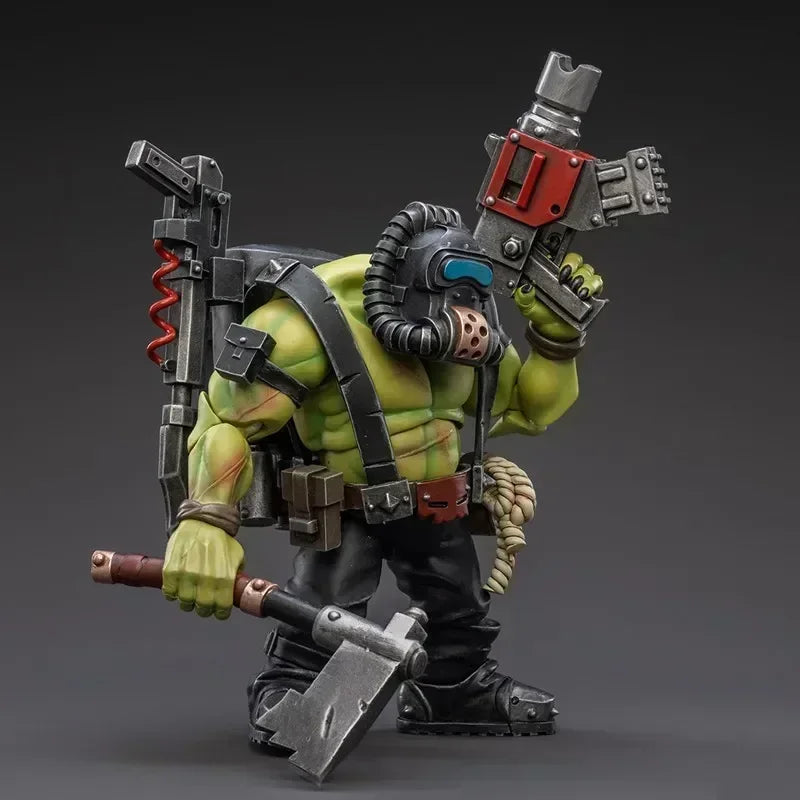 JOYTOY 1/18 Actionfigur Warhammer 40k Ork Kommandos Actionfigur Statue Modell Spielzeugsammlung Dekor Weihnachtsgeschenk