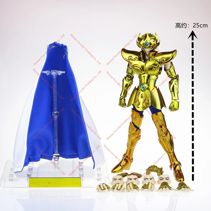 JM.MST Saint Seiya Myth Cloth Leo/Lion Aiolia Gemini Saga Kanon Plus 3.0/Crown Gold Knights of The Zodiac Action Figure Pre-sale
