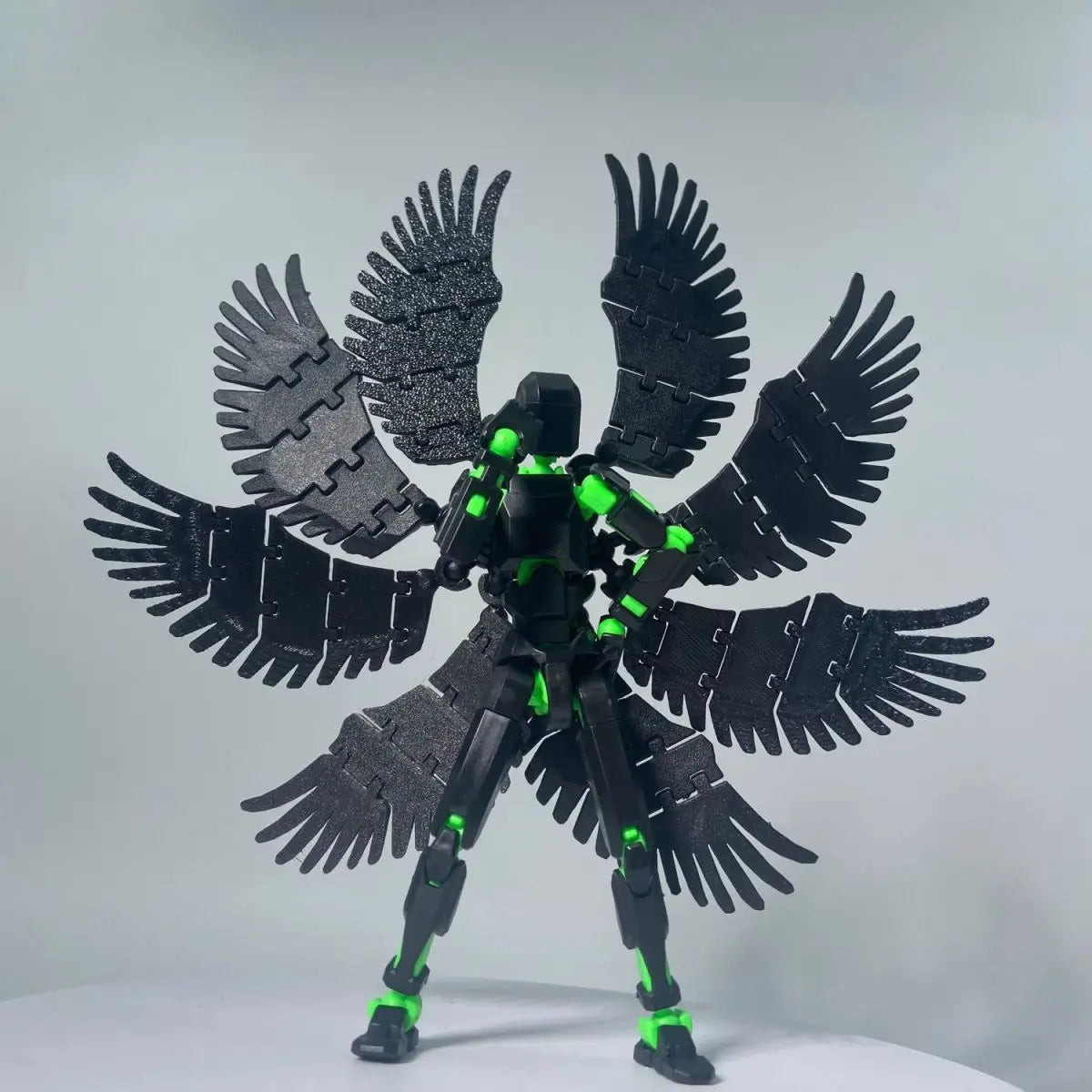 Dummy13 Series Eight-Winged Angel Colorful Hand Office Cheap Three-Dimensional Multi-Joint Movable Action Figure Assembly Model