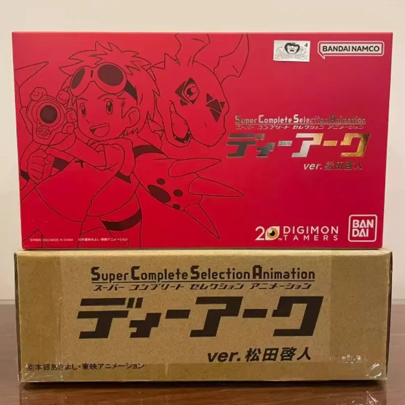 Bandai 2026 Original Digimon Adventure 02 Figure Monster Scsa D3 Scsa Gold Machine V-Mon Wormmon Animation Digivice Model Toys