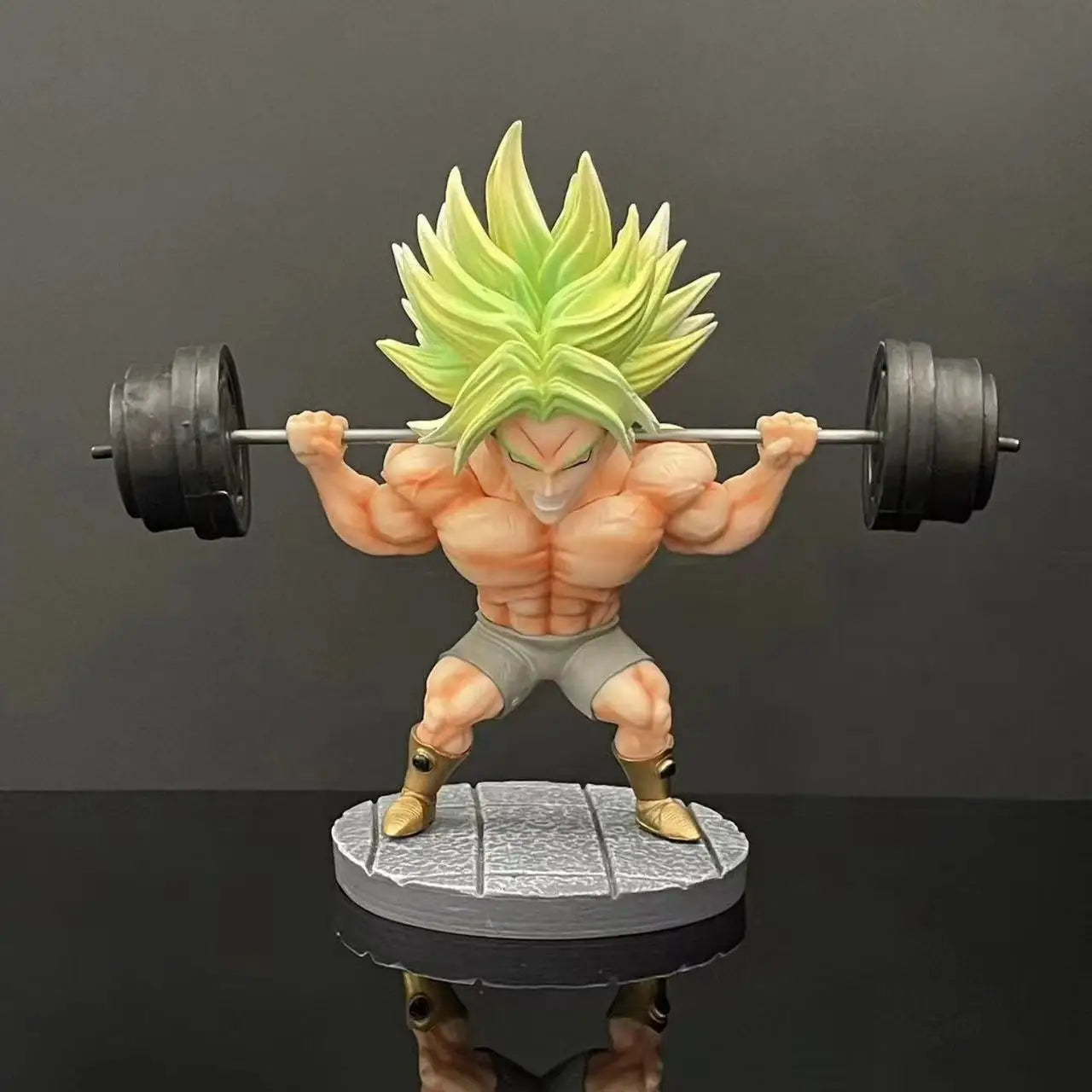 Dragon Ball Anime Figuren Broli Vs Goku 28cm Broly Figur PVC Gk Statue Modell Puppe Sammlung Desktop Ornament Kinderspielzeug Geschenke