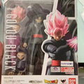 In Stock 100% Original Bandai SHF SH FIGUARTS Dragon Ball Goku Goku Black Action Character Anime Model Toy Pink Hair PVC Gift