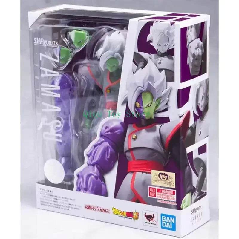 Original Bandai S.H.Figuarts Zamasu  In Stock Anime Action Collection Figures Model Toys