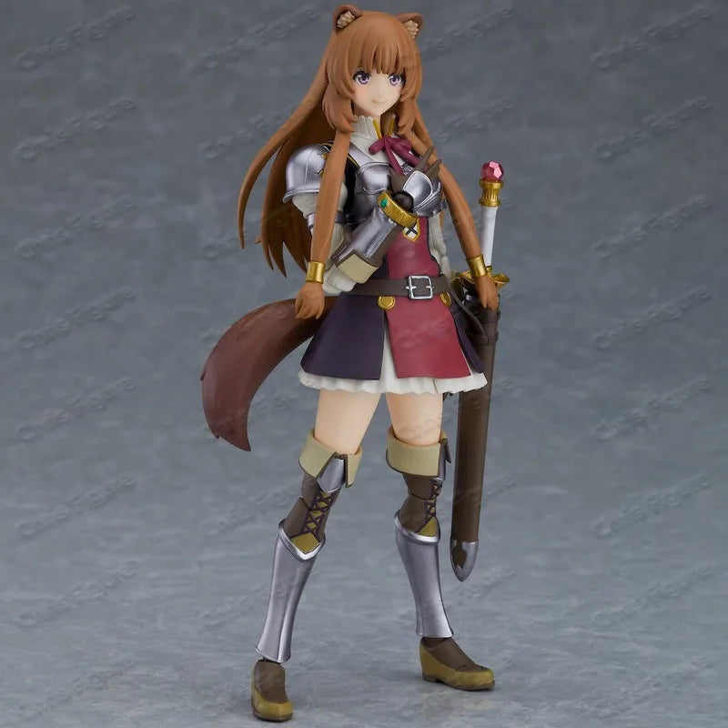 In Stock MAX Factory Original FigMA Shield Hero Chronicles Raphtalia Action Figure Collection Gift