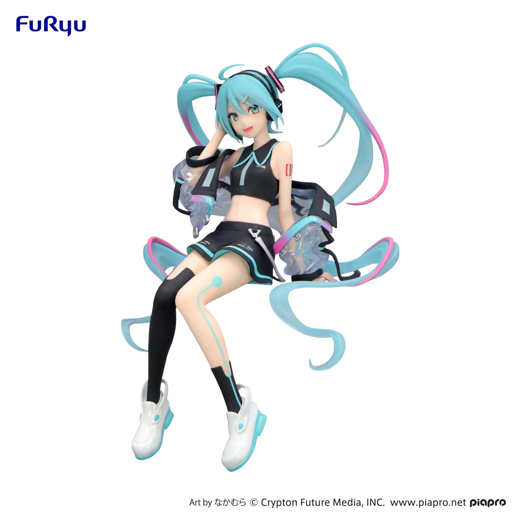 Оригинална фигурка на FuRyu Hatsune Miku Vocaloid, цветна технология, модел, запушалка за юфка, аниме, играчки, PVC модели, колекция, подаръци