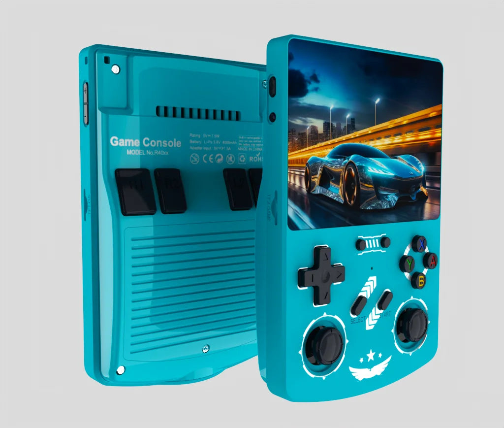 BOYHOM R40XX Handheld Game Console - Linux OS 4.2" IPS, 4000mAh, Open Source (ArkOS), Portable Retro Player for Xmas