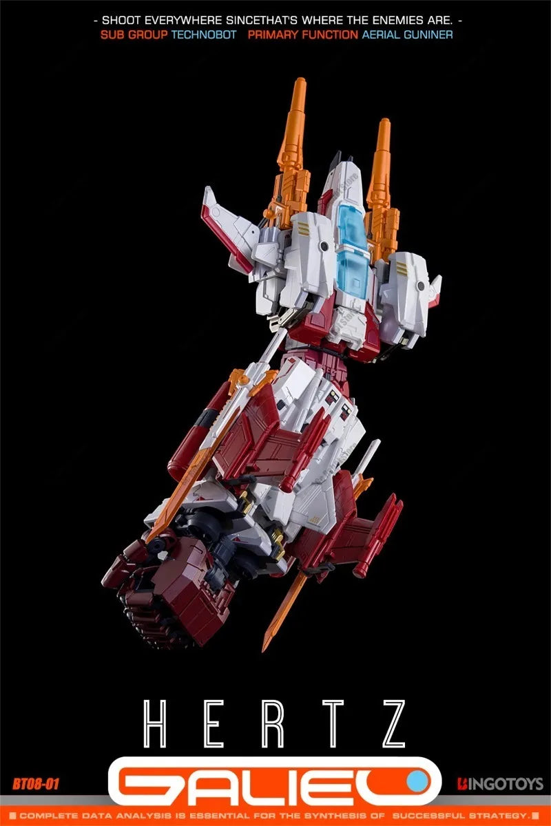 [In Stock] Hot-Selling Toy BINGOTOY BT08-01 Computron Strafe Action Figure Boys' Birthday Gift Collection