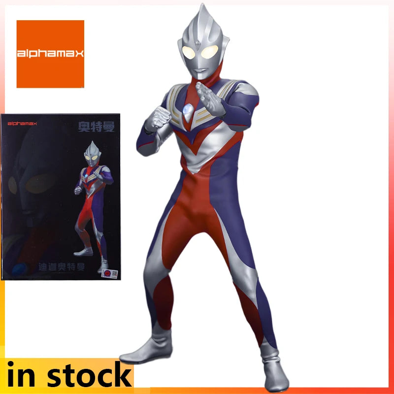 Alphamax Original Finished Product Movable Exquisite Doll Series Ultraman TigaAnime Toy Collectible Model Festival Gift for Boys