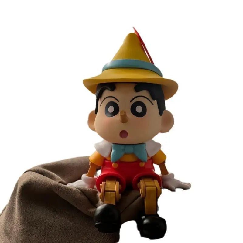 Cartoon Crayon Shin Chans Puppet Desktop Figure Toy Kawaii Desk Decorative Ornament Cute Car Ornament Holiday Gift