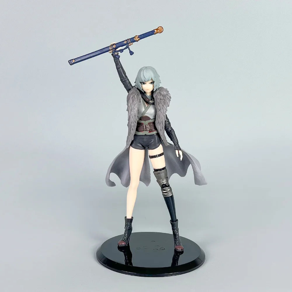 23cm INCARNATION Anime Figure Bai Yuekui Female Action Figure Desktop Decorations Pvc Model Dolls Toys Hobbies Boy Gifts