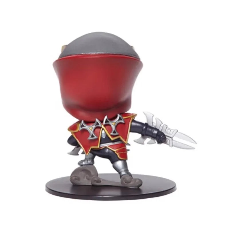 Original LOL League of Legends Herr der Schatten Stream Zed Q Version Anime Bewegliche Puppe Sammlung Ornament Modell Spielzeug Geschenk