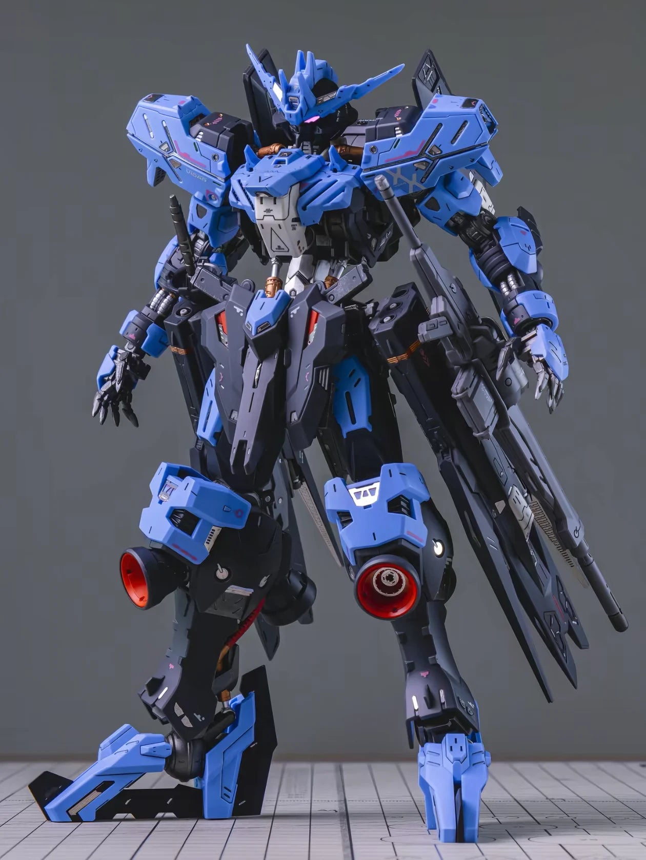 ZHONG GUO Model Vidar MG 1/100 ASW-G-XX Assembly Model Kits Action Figure Plastic Models Collectible Toy Gift