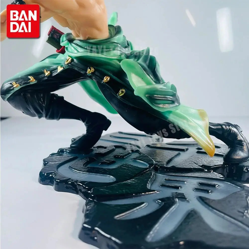 Hot One Piece 10cm Anime Figure GK Roronoa Zoro Three-blade Sa-maximum Manga Anime Statue Action Figure Collection Model Kid Toy
