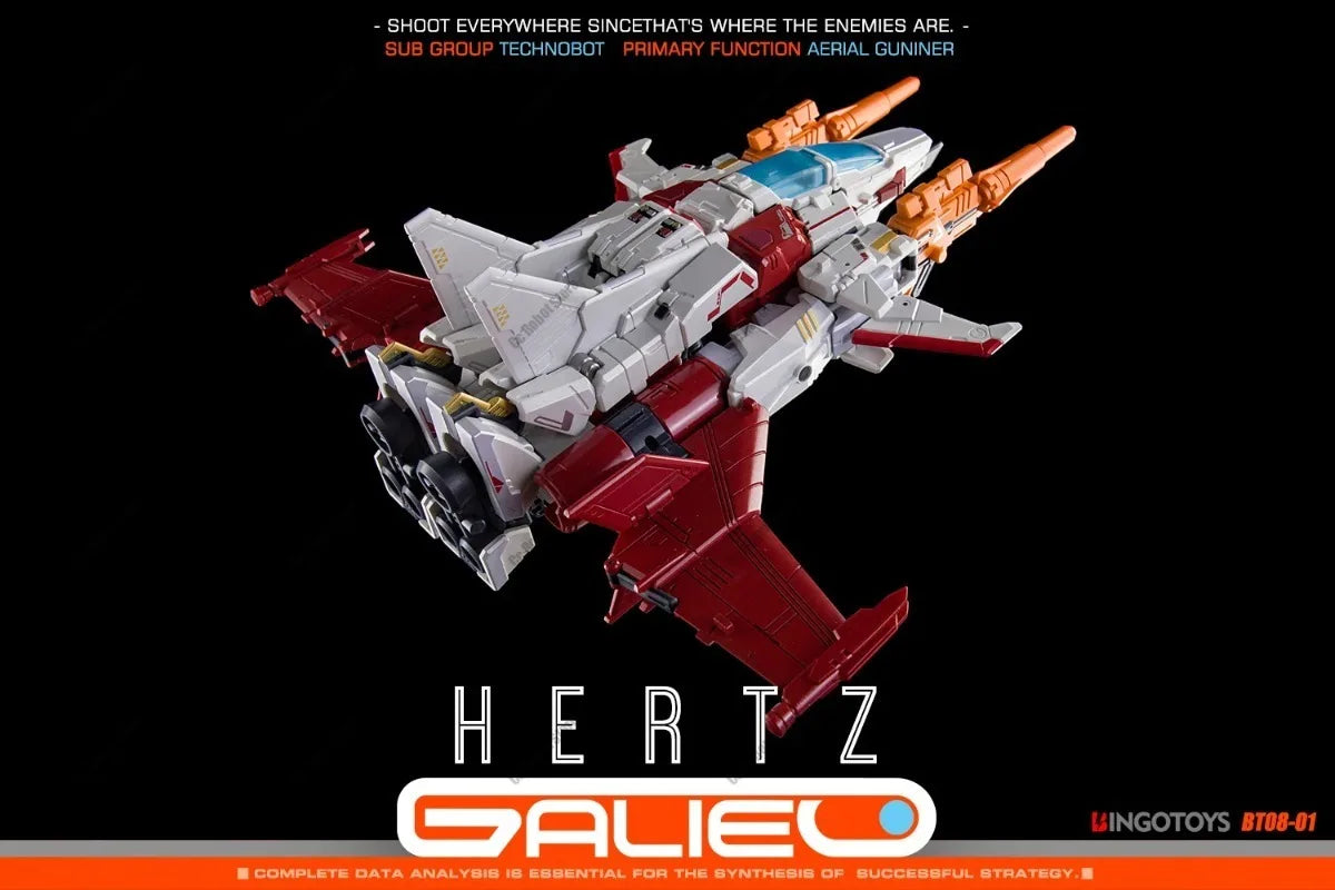 [In Stock] Hot-Selling Toy BINGOTOY BT08-01 Computron Strafe Action Figure Boys' Birthday Gift Collection