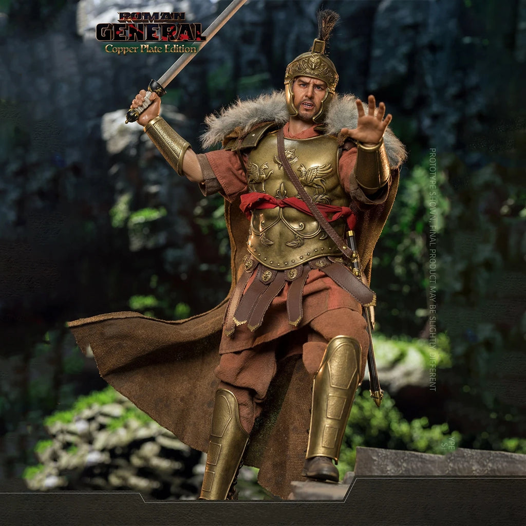 HHMODEL HAOYUTOYS HH18058 Imperial Legion General Bronze Edition 1/6 Action Figure Model Collection Ornament Toy