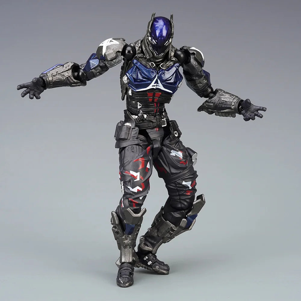 17cm Batman Arkham Knight Action Figure Yamaguchi 024 Movable Batman Joint Model PVC Collection Doll Toys Birthday Gifts