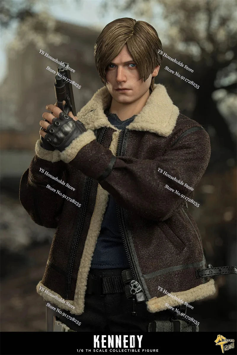 MTTOYS017 Pre-sale 1/6 Collectible Leon Kennedy Action Figure Separate Rolling Eyes Head Design 12" Man Soldier Model Gifts