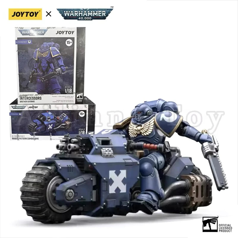 JOYTOY 1/18 Action Figure The Horus Heresy 40K Ultra Squads & Mechas Lieutenant Titus Anime Military Model