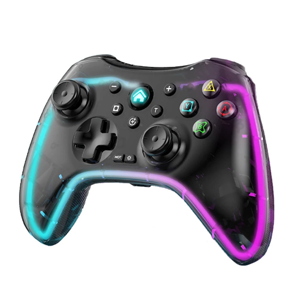 RGB Gamepad Sem Fio Para PS4 Controller Suporte Bluetooth Play Station 4 Joystick Console Controle PS4 PS3 para PC Computer