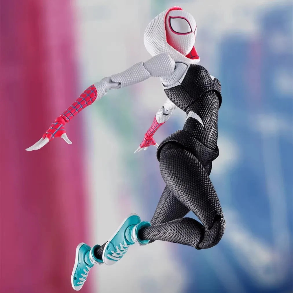 SHF Lady Amazing Spiderman Spidergwen BJD Spider-Man Into the Spider-Verse Gwen Фигура Модели Играчки