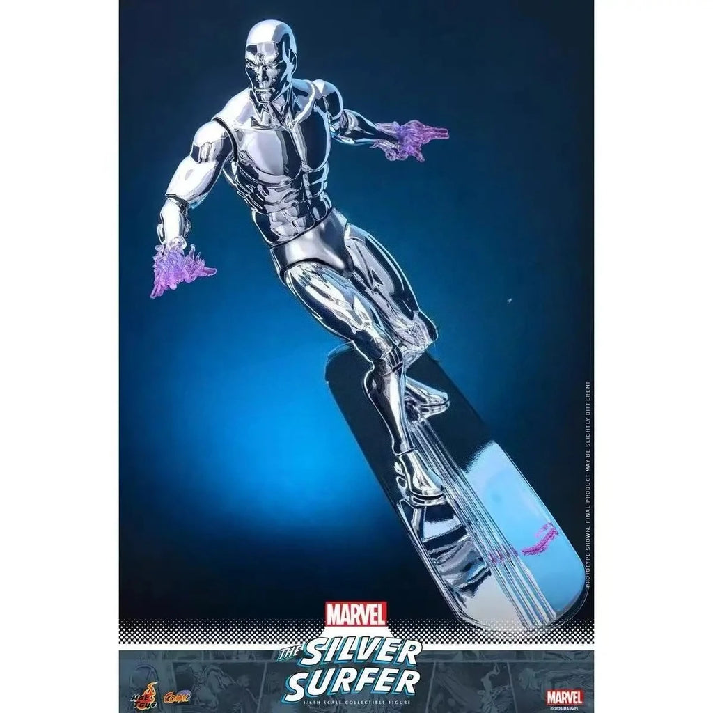 Adults Fun Pre-Sale! New! 100% Original Hot Toys 1/6 Scale Silver Surfer Action Figure Marvel Fantastic Four Anime Series