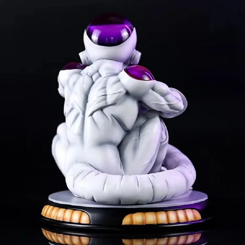 Dragon Ball Z Freeza Sit Ver Actionfigur Modelo Brinquedos Auto-Ornament Schreibtisch-Ornament-Kollektion Modell Puppenspielzeug Geschenk, 13 cm