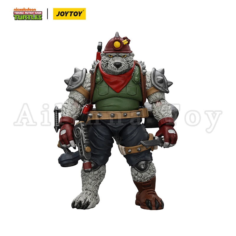 JOYTOY 1/18 Action Figure Turtles-Dirtbag Groundchuck Rahzar Anime Toy