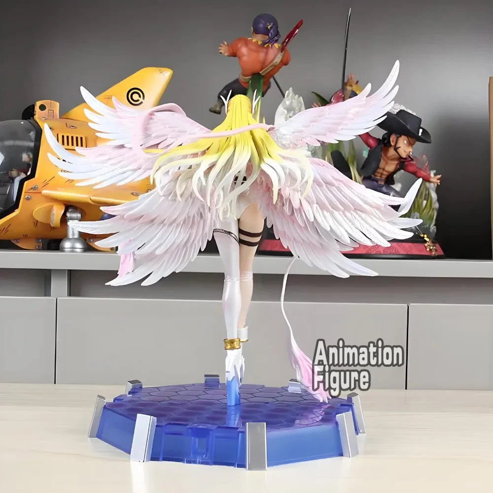 26 cm/10,24 Zoll Anime Digimon Adventure Figur Angewomon Actionfiguren PVC-Sammlung Modell Spielzeug für Kinder Geschenke