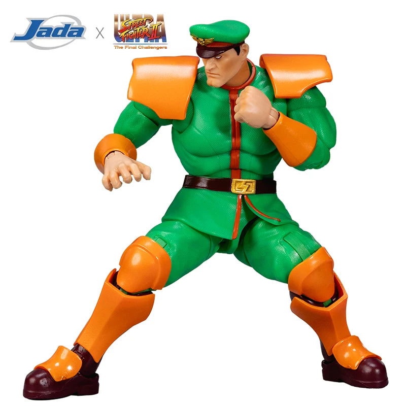 JADA Toys Action Figures Street Fighter Dhalsim / M. Bison Collector's Exclusive Edition SDCC